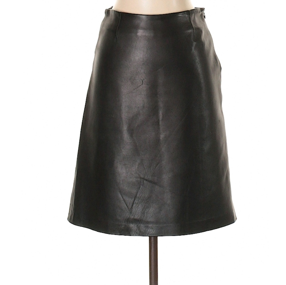 Jill Stuart Leather Skirt